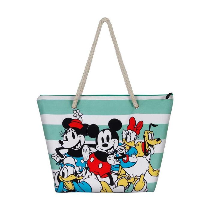 Disney Mickey Mouse Bolsa de Playa Soleil Together Azul 30L 0 Disney Mickey Mouse Bolsa de Playa Soleil Together Azul 30L 0