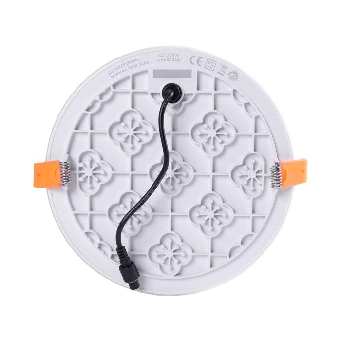 Placa LED 22W 1.735Lm 2700ºK Circular sin Marco 40.000H [LUM-NSDL-R185 3 Placa LED 22W 1.735Lm 2700ºK Circular sin Marco 40.000H [LUM-NSDL-R185 3
