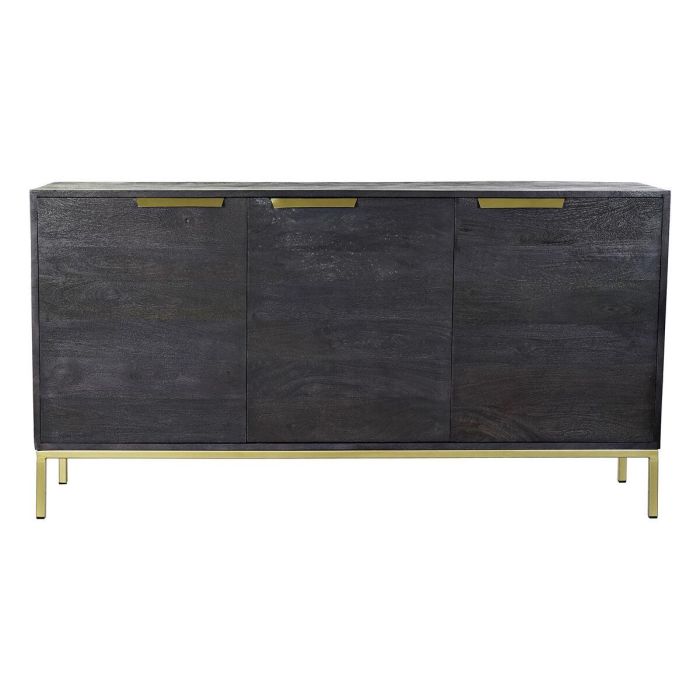 Buffet Moderno DKD Home Decor Negro Dorado 41 x 77 x 145 cm 6 Buffet Moderno DKD Home Decor Negro Dorado 41 x 77 x 145 cm 6