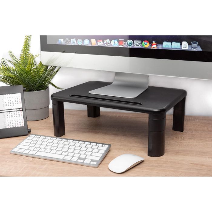 Monitorerhöhung Digitus höhenverstellbar Black 1