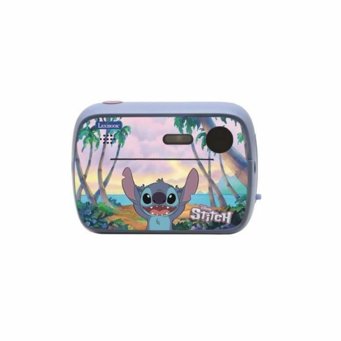 LEXIBOOK Cámara Instantánea Digital Stitch Disney 12 MP con Impresora Térmica HD, Vídeo, MP3, Pantalla 2" LCD y Tarjeta SD 32GB 1 LEXIBOOK Cámara Instantánea Digital Stitch Disney 12 MP con Impresora Térmica HD, Vídeo, MP3, Pantalla 2" LCD y Tarjeta SD 32GB 1