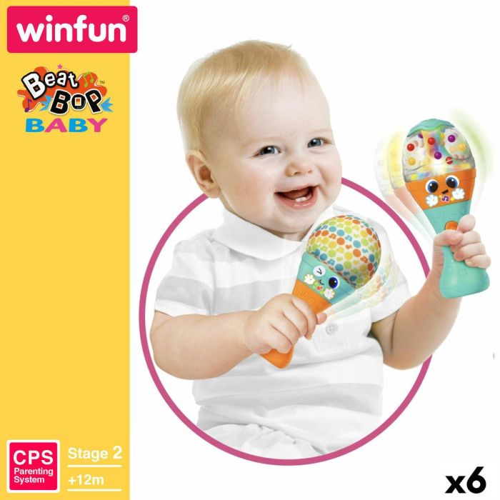 Juguete Musical Winfun 7 x 17 x 7 cm (6 Unidades) 6 Juguete Musical Winfun 7 x 17 x 7 cm (6 Unidades) 6