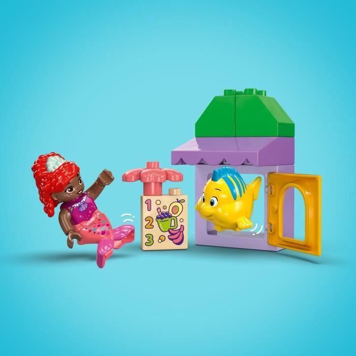 LEGO 10420 DUPLO Disney Puesto de café de Ariel y Flounder - La Sirenita 2