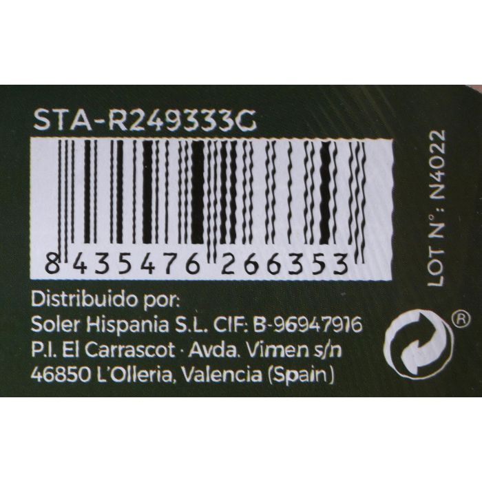 Fiambrera rectangular con tapa hermética 26x22 cm Santa Clara (3 Unidades) 5