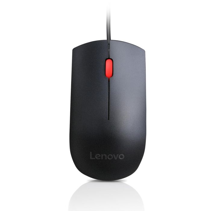 Lenovo Essential USB Mouse Óptico 1600 DPI, Ergonómico, Cable 1.8m 1 Lenovo Essential USB Mouse Óptico 1600 DPI, Ergonómico, Cable 1.8m 1