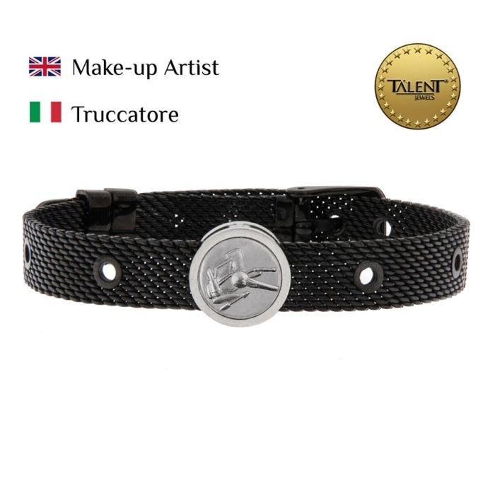 Pulsera Unisex Make-up Artist Talent Jewels TJA-3-18-03-2-235 Negro 1