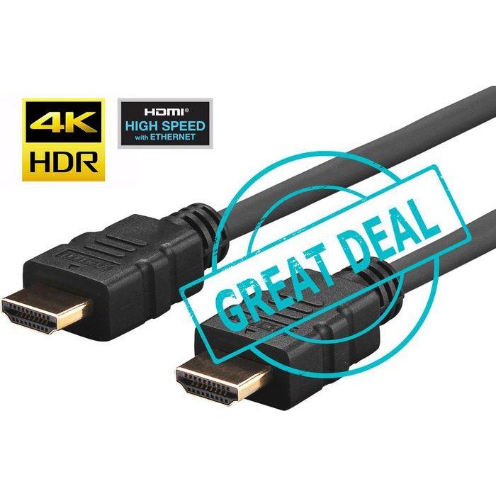 Vivolink 10x Cables HDMI Pro de 1m, 2.0 de alta velocidad 18 Gbit con Ethernet, 4K@60Hz HDCP 2.2, Ultra flexible 0 Vivolink 10x Cables HDMI Pro de 1m, 2.0 de alta velocidad 18 Gbit con Ethernet, 4K@60Hz HDCP 2.2, Ultra flexible 0