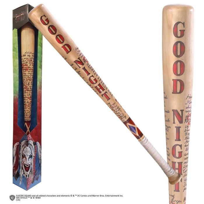 The Noble Collection Réplica Bate de Béisbol Harley Quinn Escuadrón Suicida 80 cm Madera Alta Calidad con Caja Ventana 1 The Noble Collection Réplica Bate de Béisbol Harley Quinn Escuadrón Suicida 80 cm Madera Alta Calidad con Caja Ventana 1
