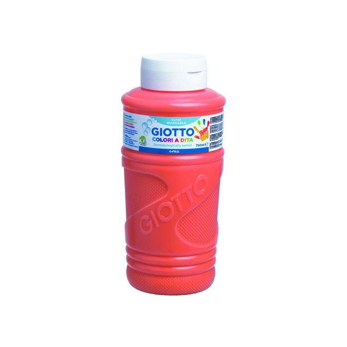 Giotto Pintura de Dedos 750 mL Color Naranja