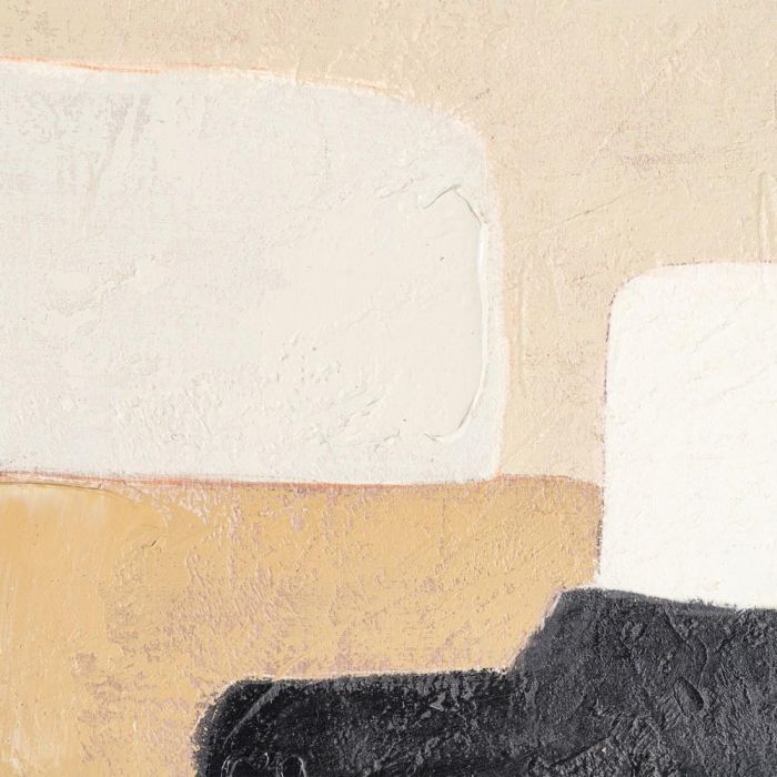 Cuadro Pintura Abstracto Lienzo 140 X 4 X 100 cm