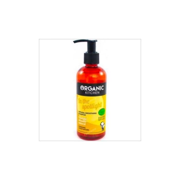 ORGANIC KITCHEN Champú Suavizante Natural con Mora para Cabello Sedoso, Vegano, ECOCERT, sin SLS ni Parabenos 270ml