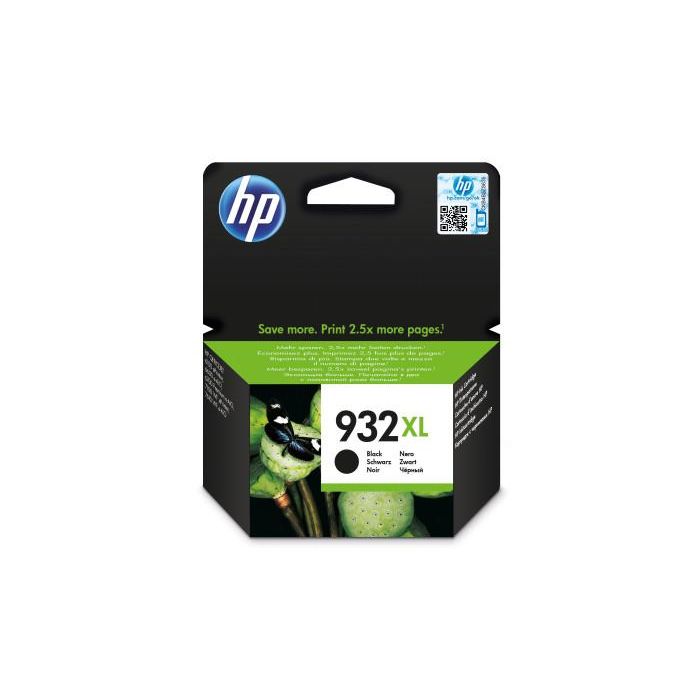 HP CN053AE Cartucho de Tinta 932XL Negro Original OfficeJet 6100/6600, Alta Capacidad 1000 Páginas 1
