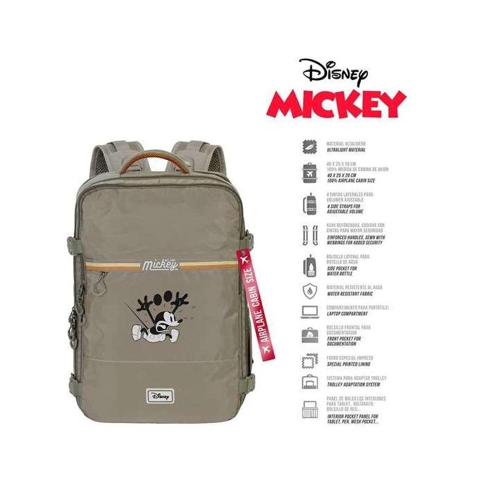 Karactermania Mochila Mercury Cabin Mickey Mouse Face Multicolor 25 x 20 x 40 cm Poliéster 6 Karactermania Mochila Mercury Cabin Mickey Mouse Face Multicolor 25 x 20 x 40 cm Poliéster 6