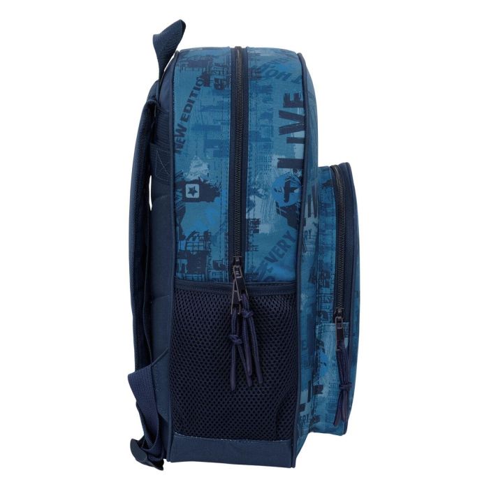 Mochila Escolar Safta New edition Azul marino 32 x 38 x 12 cm 1 Mochila Escolar Safta New edition Azul marino 32 x 38 x 12 cm 1