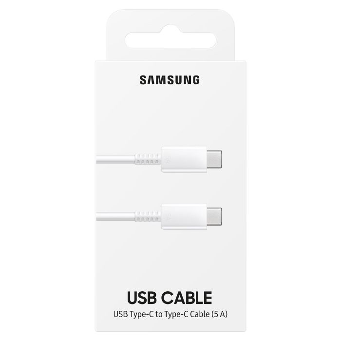Samsung EP-DN975 Cable USB-C a USB-C 1m 5A/100W Blanco