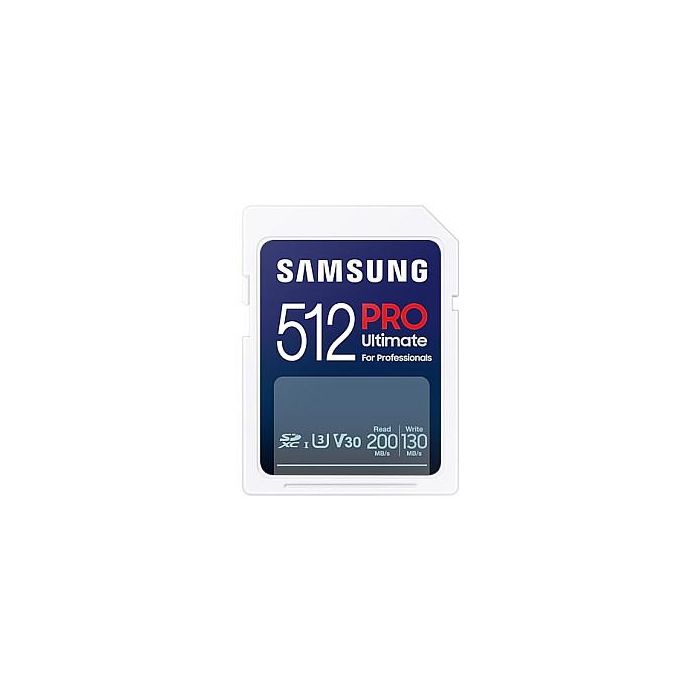 Samsung Tarjeta MicroSDXC 512GB XC PRO Ultimate U3 V30 Lectura 200MB/s Escritura 130MB/s MB-SY512SB/WW 0 Samsung Tarjeta MicroSDXC 512GB XC PRO Ultimate U3 V30 Lectura 200MB/s Escritura 130MB/s MB-SY512SB/WW 0