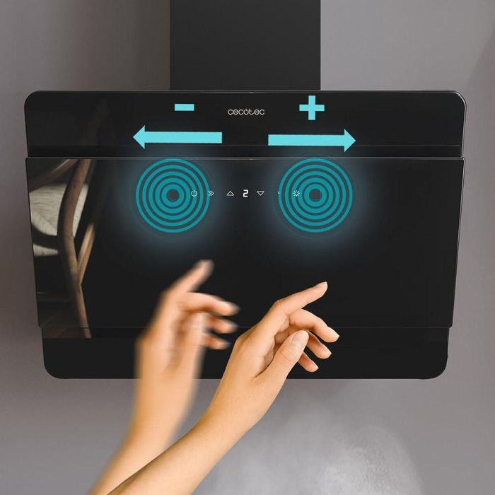 Campana Convencional Cecotec Bolero Flux DT 608000 Negro 3