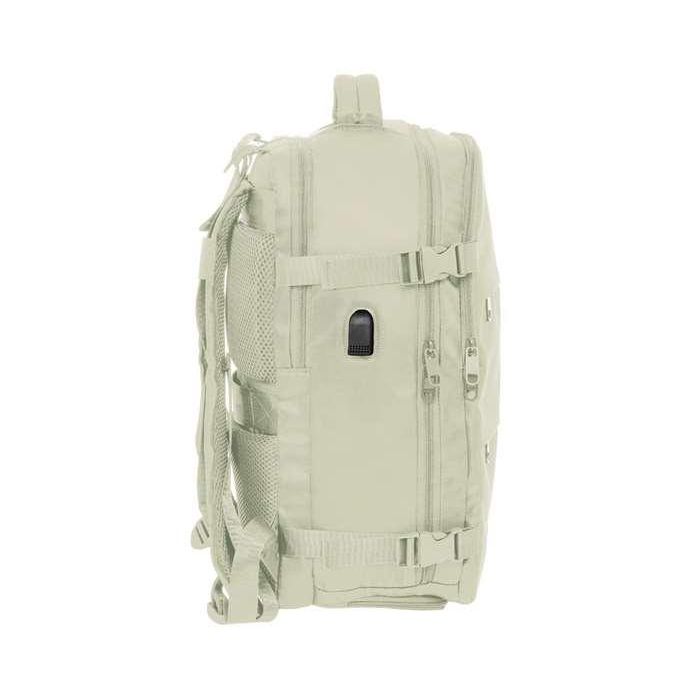 Mochila Escolar Safta Beige Beige 2 Mochila Escolar Safta Beige Beige 2