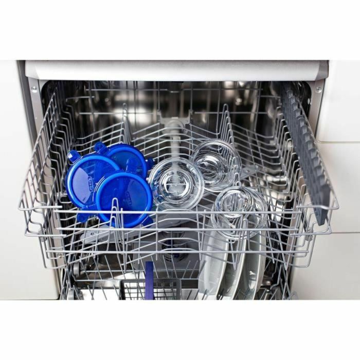 Pyrex PYR3426470286244 Juego de 5 mini cuencos de Vidrio Redondos con Tapa antigoteo - 0.2 L 13