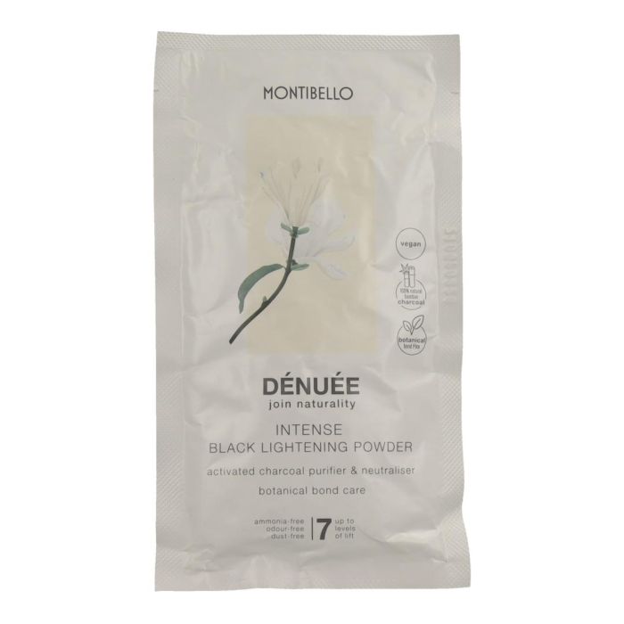Montibello Dénuée Intense Black Lightening Powder Polvo Decolorante Sin Amoníaco 30 gr Montibello Dénuée Intense Black Lightening Powder Polvo Decolorante Sin Amoníaco 30 gr