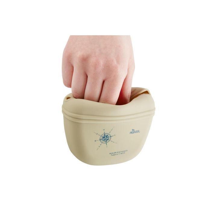 Hunter LIST Bolsillo de Cinturón de Silicona para Golosinas de Perro con Cierre Magnético y Apertura Fácil Una Mano en Color Beige 2 Hunter LIST Bolsillo de Cinturón de Silicona para Golosinas de Perro con Cierre Magnético y Apertura Fácil Una Mano en Color Beige 2