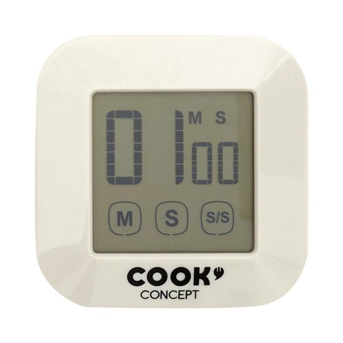 Cook Concept Temporizador Magnético Táctil para Cocina con Pantalla Electrónica y Soporte 3