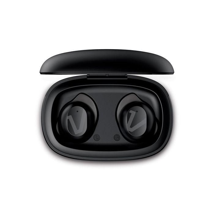 Veho RHOX Auriculares Inalámbricos True Wireless, Sonido Premium, IPX5 Resistente al Agua, Bluetooth 5.1, Estuche Carga, Negro Carbón 2