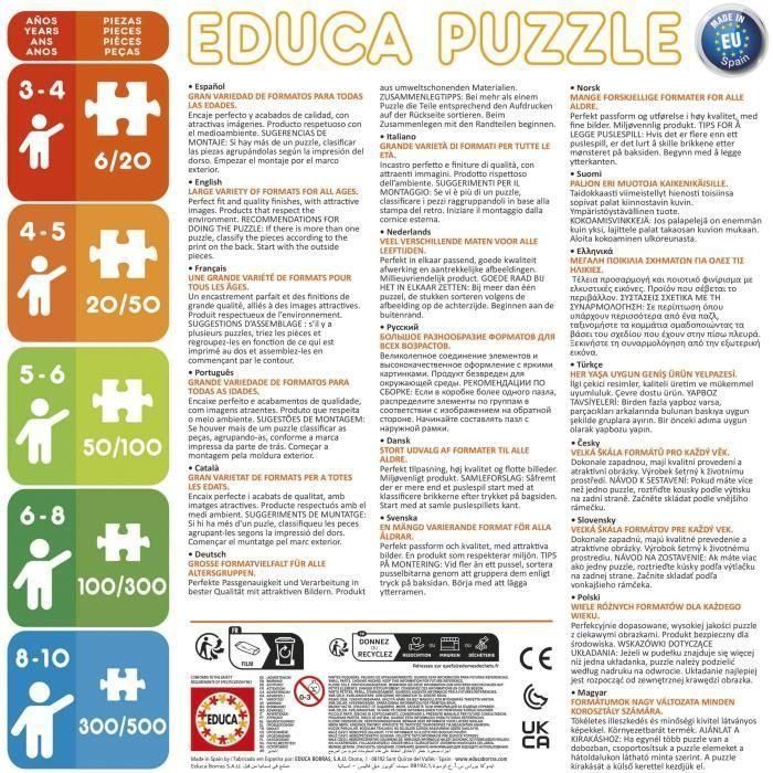 Educa Puzzle Superkitties 2x20 piezas para niños +3 años, material cartón 2