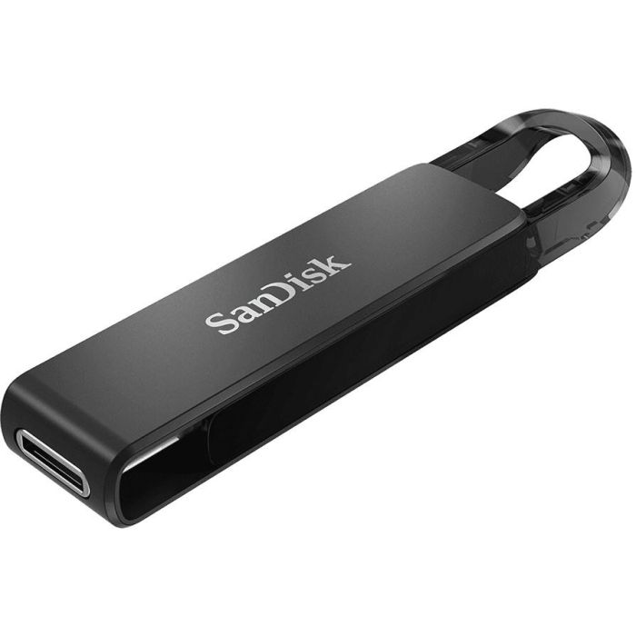 SanDisk USB Ultra Type-C 64GB 3.1 Gen 1, hasta 150 MB/s, Pendrive Deslizable Negro con SanDisk SecureAccess 1 SanDisk USB Ultra Type-C 64GB 3.1 Gen 1, hasta 150 MB/s, Pendrive Deslizable Negro con SanDisk SecureAccess 1
