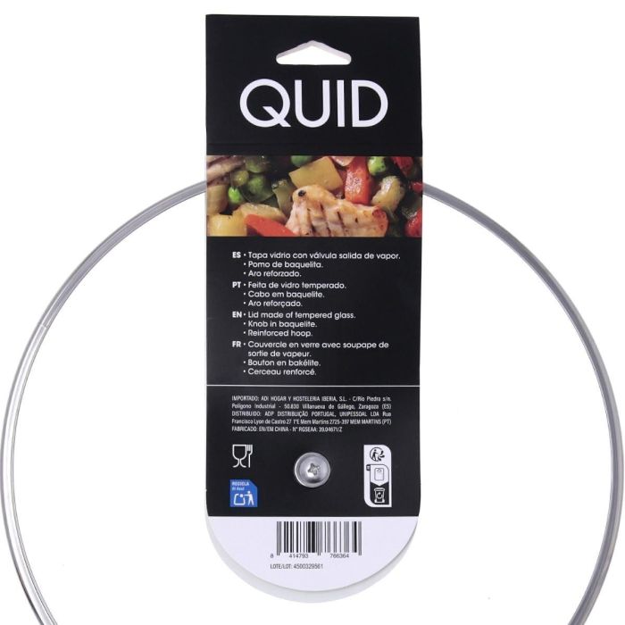 Tapa Vidrio Renova Quid 26 cm (6 Unidades) 6 Tapa Vidrio Renova Quid 26 cm (6 Unidades) 6