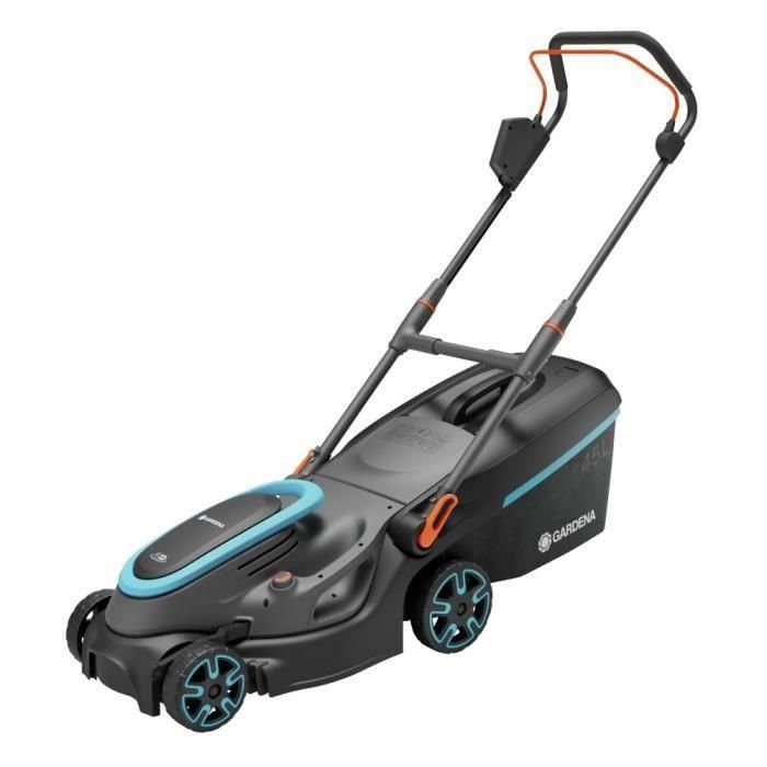 Gardena PowerMax 37/36V P4A solo - Cortacésped a batería 37 cm, 36V, hasta 500 m², con recogedor de 45 L