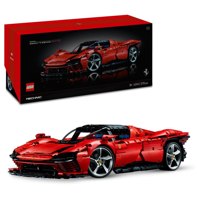 Lego Technic 42143 Ferrari Daytona SP3 Auto en miniatura Modelo para construir para Adultos 14