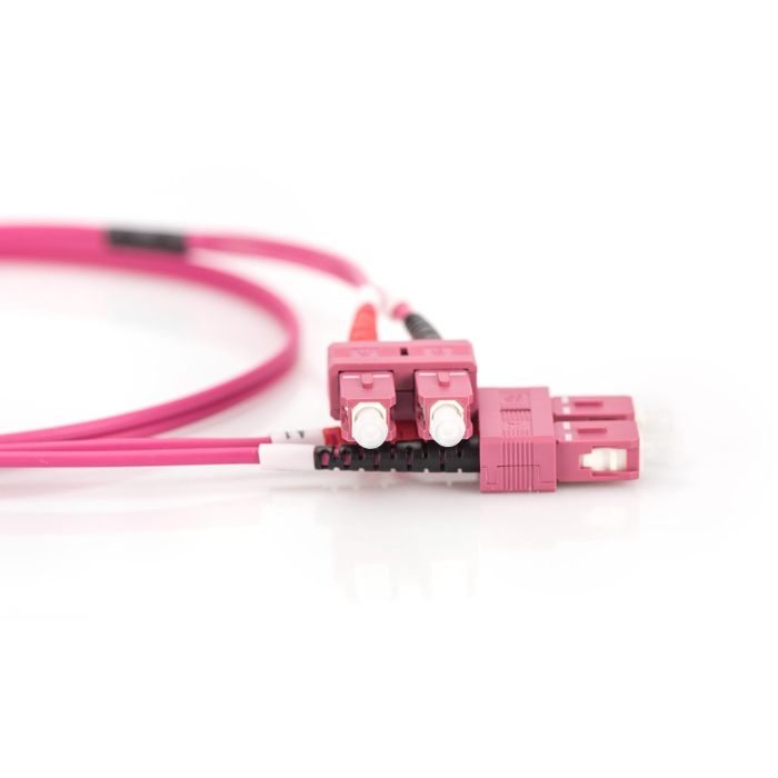 DIGITUS LWL Patchkabel SC -> SC 3.00m Multimode Duplex OM4 4 DIGITUS LWL Patchkabel SC -> SC 3.00m Multimode Duplex OM4 4