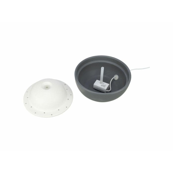 Fuente para Mascotas Trixie FuenteVital Dome Blanco Gris Cerámica 1