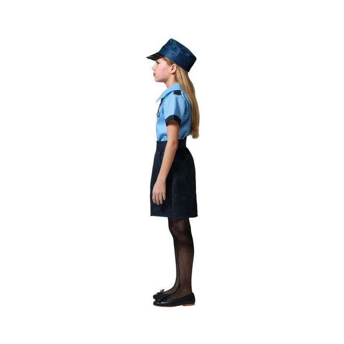 Disfraz Policia Niña Infantil Uniforme 5-6 Años 1 Disfraz Policia Niña Infantil Uniforme 5-6 Años 1