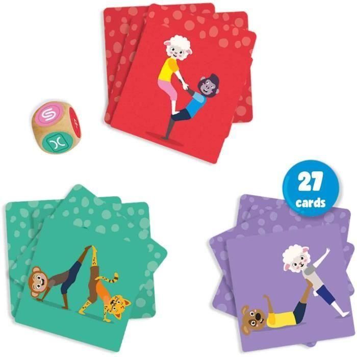 SES Creative Juego de Habilidad con Animales Acrobáticos – Divertida Actividad para Niños al Aire Libre: Lanzar Dados y Realizar Acrobacias 2 SES Creative Juego de Habilidad con Animales Acrobáticos – Divertida Actividad para Niños al Aire Libre: Lanzar Dados y Realizar Acrobacias 2