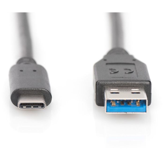 DIGITUS Cable USB 3.0 Tipo C a USB A Macho/Macho 1m Negro 7