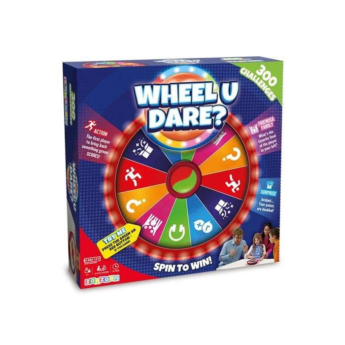 Juego giro y desafio ¡el juego que te hará reir y mover el cuerpo! Juego giro y desafio ¡el juego que te hará reir y mover el cuerpo!