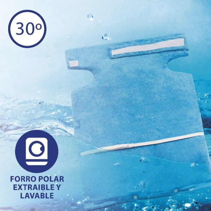 AVANT Almohadilla Eléctrica con Sujeción para el Cuello, Térmica, Tamaño 40x50 cm, 45 W, 2 Temperaturas