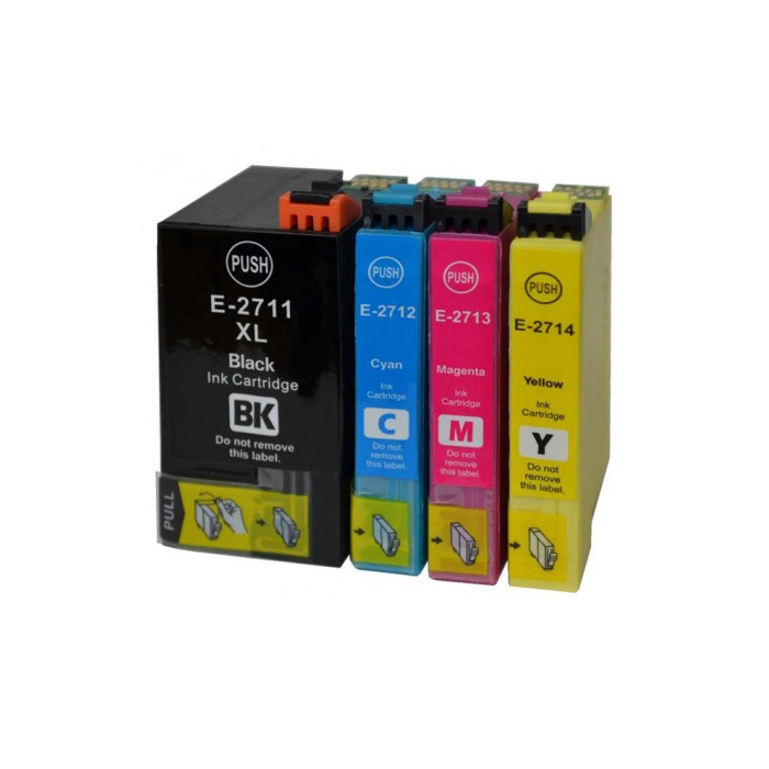 Dayma Cartucho Tinta Compatible Epson T2714 27XL Amarillo para WorkForce WF 3620DWF, 3640DTWF, 7110DTW, 7210DTW, 7610DWF, 7620DTWF, 7710DWF, 7715DWF, 7720DTWF 1 Dayma Cartucho Tinta Compatible Epson T2714 27XL Amarillo para WorkForce WF 3620DWF, 3640DTWF, 7110DTW, 7210DTW, 7610DWF, 7620DTWF, 7710DWF, 7715DWF, 7720DTWF 1