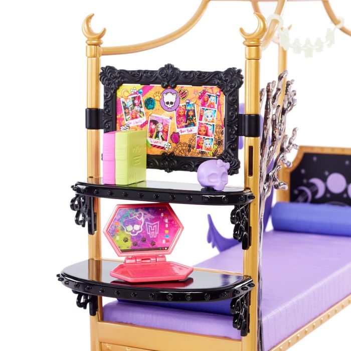 Mattel Monster High Habitación de Clawdeen Wolf HHK64 Juego Muñecas +4 Años 3