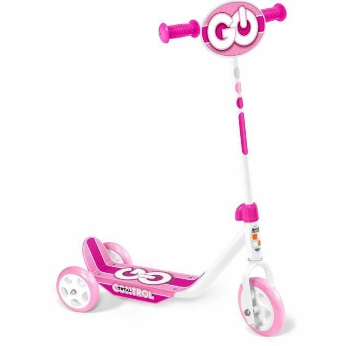 Stamp Patinete 3 Ruedas SKIDS CONTROL para Niños +3 Años, Altura Ajustable, Superficie Antideslizante, Ruedas PVC, Rosa Stamp Patinete 3 Ruedas SKIDS CONTROL para Niños +3 Años, Altura Ajustable, Superficie Antideslizante, Ruedas PVC, Rosa