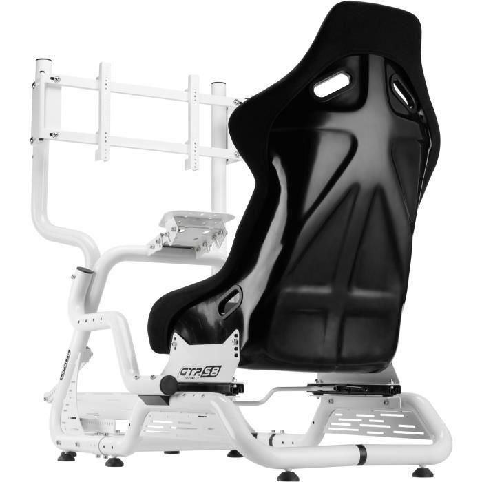 Soporte de pantalla - OPLITE - Para habitáculo GTR S3/S8 - Blanco - Compatible con todas las generaciones GTR 4 Soporte de pantalla - OPLITE - Para habitáculo GTR S3/S8 - Blanco - Compatible con todas las generaciones GTR 4