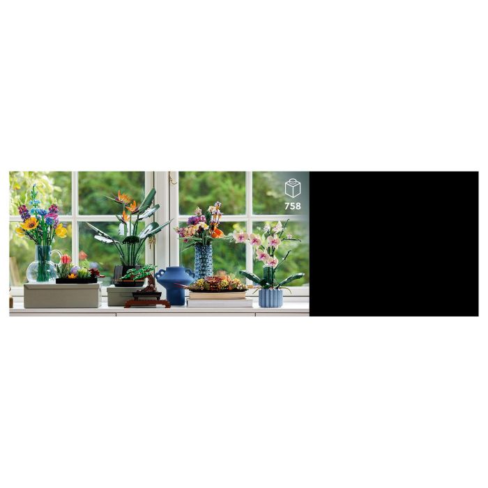 LEGO Icons 10329 Plantas Diminutas Set de Construcción Ornamental para Adultos 16