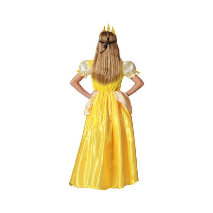 Disfraz Princesa Dorado Niña 3-4 Años 2
