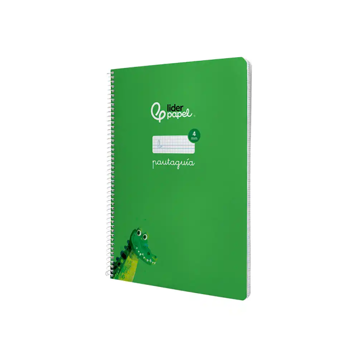Liderpapel Cuaderno espiral Pautaguía A4 tapa blanda 80 hojas cuadro pautado 4mm color verde 3 Liderpapel Cuaderno espiral Pautaguía A4 tapa blanda 80 hojas cuadro pautado 4mm color verde 3