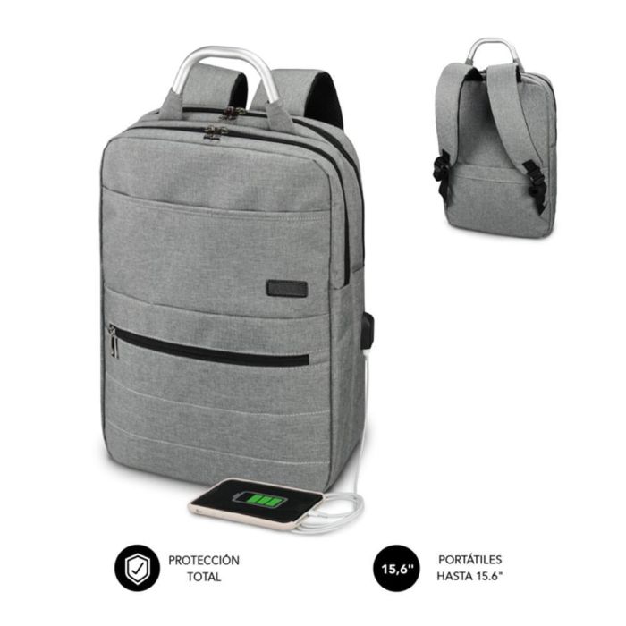 SUBBLIM mochila Elite Airpadding Backpack 15,6" Grey SUBBLIM mochila Elite Airpadding Backpack 15,6" Grey