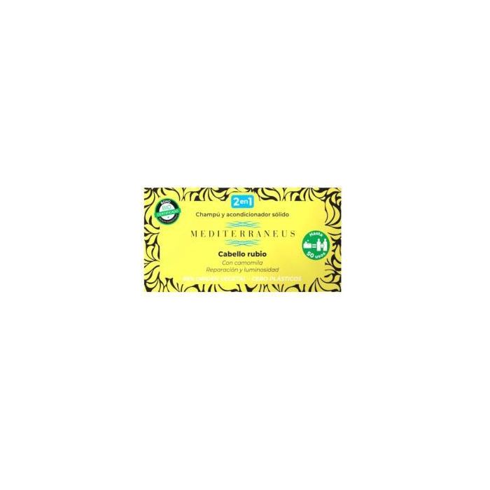 Mediterraneus Champu-Acondicionador Solido Cabello Rubio 55 Gr. Mediterraneus Champu-Acondicionador Solido Cabello Rubio 55 Gr.