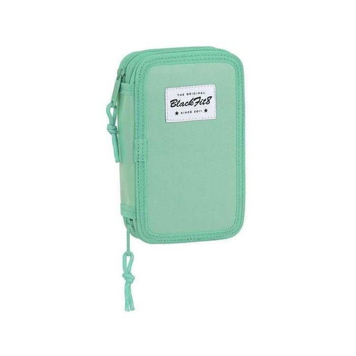Safta Plumier Escolar Blackfit8 Turquesa, Estuche Completo de Lápices y Material con Doble Cremallera, 28 Piezas Incluidas, 125x40x195 mm 8 Safta Plumier Escolar Blackfit8 Turquesa, Estuche Completo de Lápices y Material con Doble Cremallera, 28 Piezas Incluidas, 125x40x195 mm 8