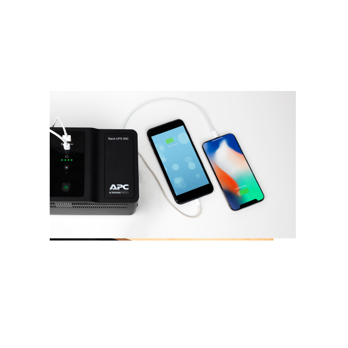 APC BE850G2-GR sistema de alimentación ininterrumpida (UPS) En espera (Fuera de línea) o Standby (Offline) 0,85 kVA 520 W 8 salidas AC 16 APC BE850G2-GR sistema de alimentación ininterrumpida (UPS) En espera (Fuera de línea) o Standby (Offline) 0,85 kVA 520 W 8 salidas AC 16